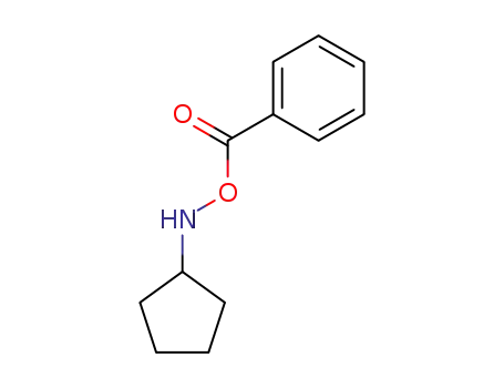 Molecular Structure of 80335-74-6 (N-cyclopentyl-O-benzoylhydroxylamine)