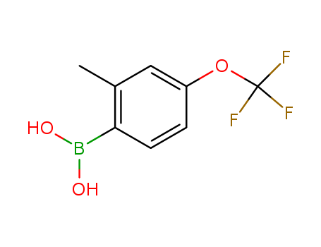 2-Methyl-4-trifluoromethoxyphenylboronic acid 850033-39-5