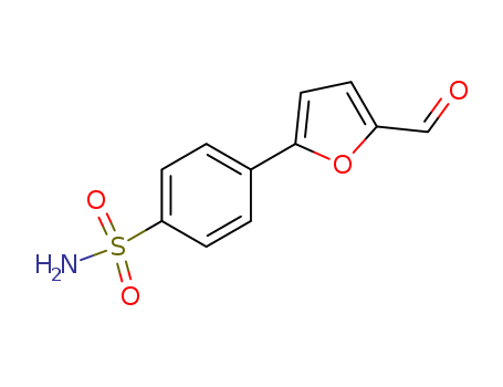 Benzenesulfonamide,4-(5-formyl-2-furanyl)-