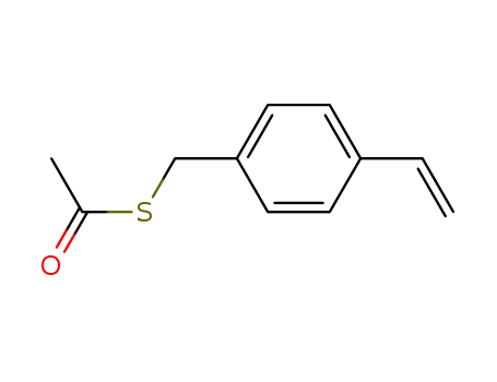 Ethanethioic acid, S-[(4-ethenylphenyl)methyl] ester