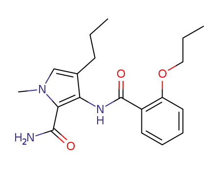 1-methyl-3-(2-propoxybenzamido)-4-propyl-1H-pyrrole-2-carboxamide