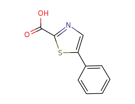 Molecular Structure of 937369-77-2 (5-phenylthiazole-2-carboxylic acid)