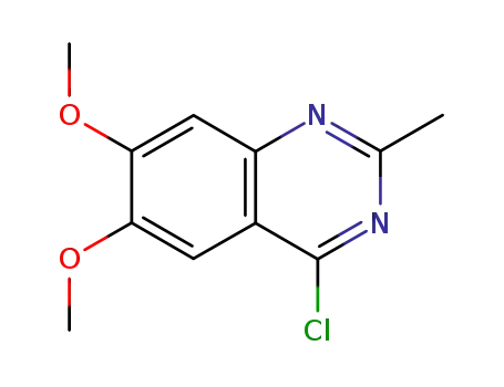 Molecular Structure of 50377-49-6 (4-chloro-6,7-dimethoxy-2-methylquinazoline)