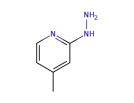 Molecular Structure of 4931-00-4 (2-hydrazino-4-methylpyridine)