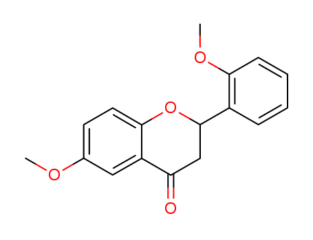 6344-22-5,6-methoxy-2-(2-methoxyphenyl)-2,3-dihydro-4H-chromen-4-one,