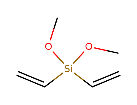 Molecular Structure of 129762-81-8 (Silane, diethenyldimethoxy-)