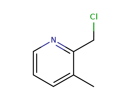 2-(chloromethyl)-3-methylpyridine(SALTDATA: HCl)