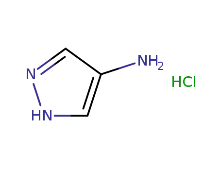 Molecular Structure of 4331-28-6 (1H-PYRAZOL-4-AMINE HYDROCHLORIDE)