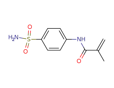 Molecular Structure of 56992-87-1 (2-Methyl-N-(4-sulfaMoyl-phenyl)-acrylaMide)