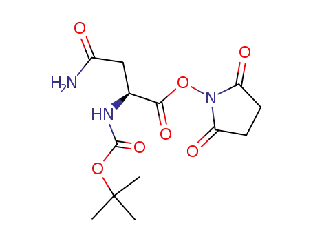 Molecular Structure of 42002-18-6 (BOC-ASN-OSU)
