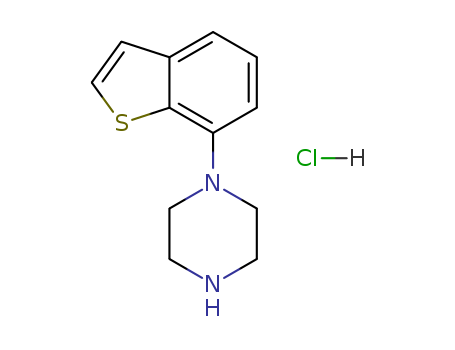 105684-41-1,Piperazine, 1-benzo[b]thien-7-yl-, monohydrochloride,