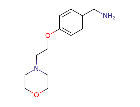 Molecular Structure of 140836-69-7 ([4-(2-MORPHOLINOETHOXY)PHENYL]METHYLAMINE)