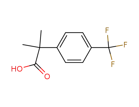 2-Methyl-2-[4-(trifluoromethyl)phenyl]propanoic  acid