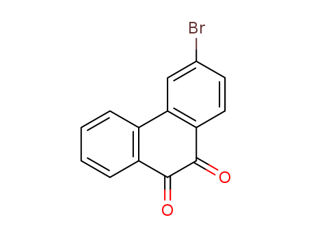 13292-05-2,3-Bromo-9,10-phenanthrenedione,3-Bromophenanthrene-9,10-dione;