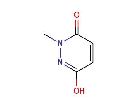Molecular Structure of 5436-01-1 (3-HYDROXY-1-METHYLPYRIDAZIN-6(1H)-ONE)