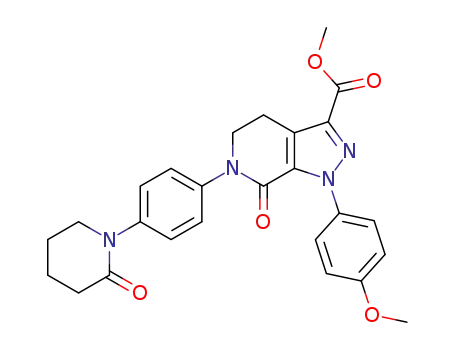Molecular Structure of 1074365-84-6 (Apixaban IMpurity 6)
