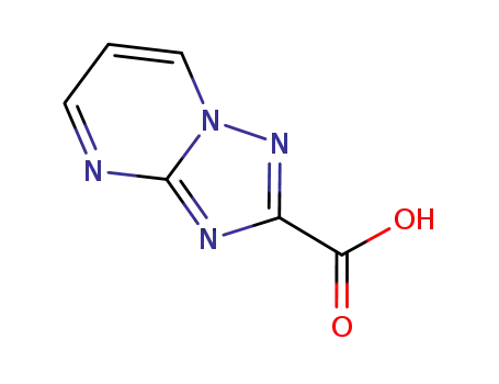 Molecular Structure of 202065-25-6 ([1,2,4]TRIAZOLO[1,5-A]PYRIMIDINE-2-CARBOXYLIC ACID)