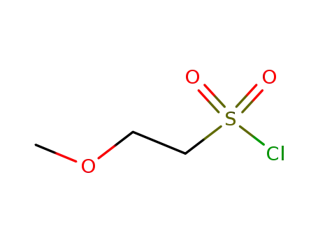 Molecular Structure of 51517-01-2 (2-Methoxy-1-ethanesulfonyl Chloride)