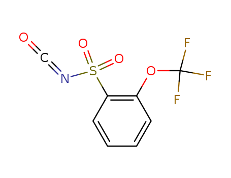 99722-81-3,2-(Trifluoromethoxy)benzenesulfonyl isocyanate,2-(Trifluoromethoxy)benzenesulfonylisocyanate; 2-Trifluoromethoxyphenylsulfonyl isocyanate