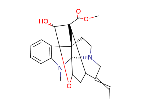 6472-42-0,corymine,2,4(1H)-Cyclo-3,4-secoakuammilan-16-carboxylicacid, 3,17-epoxy-17-hydroxy-1-methyl-, methyl ester, (3b,16R,17R)-; Corymine (7CI,8CI);13H-1,3,8a-(Epoxyethanylylidene)-1H-azepino[1',2':1,2]pyrrolo[2,3-b]indole-14-carboxylicacid, 4-ethylidene-2,3,4,5,7,8-hexahydro-15-hydroxy-13-methyl-, methyl ester,[1R-(1a,3a,4E,8aa,13aR*,14R*,15R*)]-; Corymin; NSC 381080