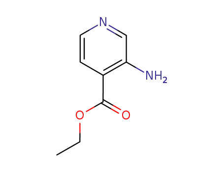 Molecular Structure of 14208-83-4 (3-AMINO-ISONICOTINIC ACID ETHYL ESTER)