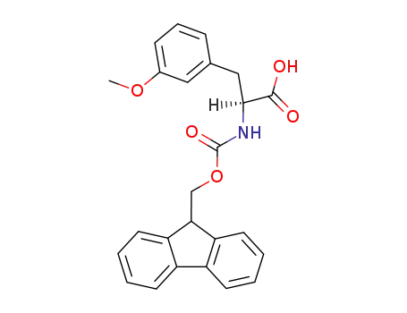 Molecular Structure of 206060-40-4 (FMOC-L-3-METHOXYPHENYLALANINE)