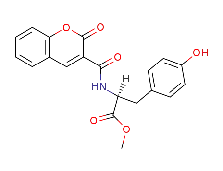 L-Tyrosine, N-[(2-oxo-2H-1-benzopyran-3-yl)carbonyl]-, methyl ester
