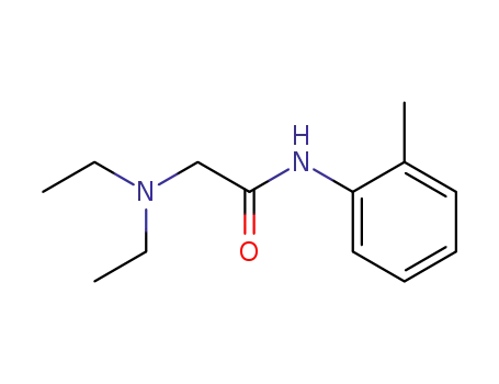 Molecular Structure of 3213-14-7 (N~2~,N~2~-diethyl-N-(2-methylphenyl)glycinamide)