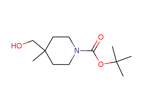 tert-butyl 4-(hydroxymethyl)-4-methylpiperidine-1-carboxylate