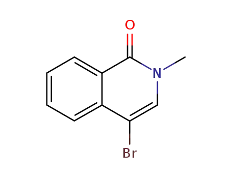 Molecular Structure of 33930-63-1 (4-bromo-2-methyl-isoquinolin-1-one)