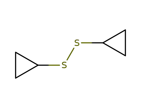 Molecular Structure of 68846-57-1 (Dicyclopropyldisulfide)