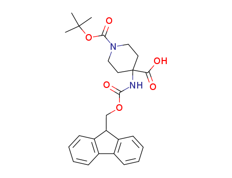 1-Boc-4-(N-Fmoc-amino)piperidine-4-carboxylic acid