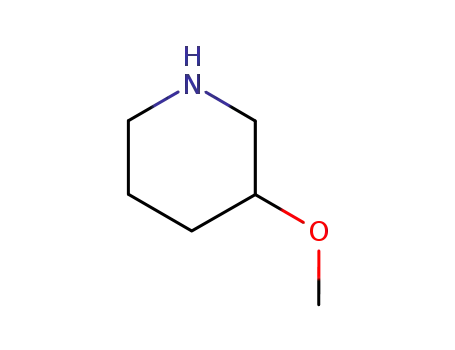 Molecular Structure of 4045-29-8 (3-Methoxypiperidine)
