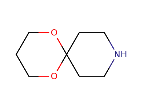 Molecular Structure of 180-94-9 (PIPERIDONE-4-PROPYLENKETAL)