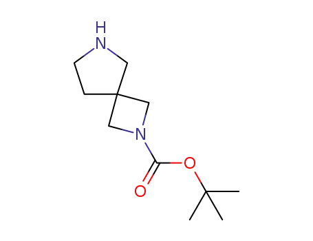 Molecular Structure of 885270-84-8 (Tert-butyl 2,6-diazaspiro[3.4]octane-2-carboxylate)