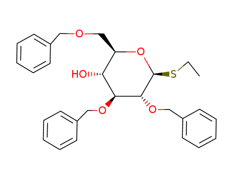Ethyl 2,3,6-tri-O-benzyl-1-thio-b-D-glucopyranoside