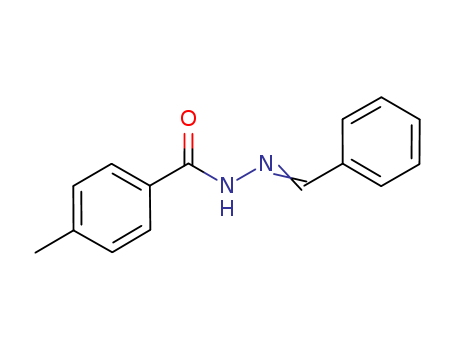 Benzoic acid,4-methyl-, 2-(phenylmethylene)hydrazide cas  6958-43-6