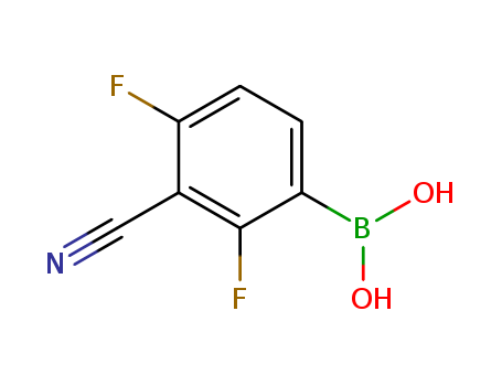 Boronic acid, (3-cyano-2,4-difluorophenyl)-(871940-31-7)