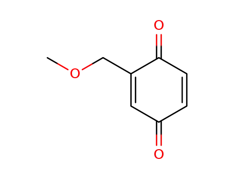 Molecular Structure of 7715-19-7 (2,5-Cyclohexadiene-1,4-dione, 2-(methoxymethyl)-)