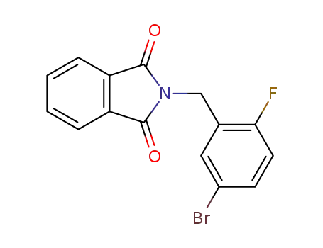 Molecular Structure of 530141-44-7 (N-(5-BROMO-2-FLUOROBENZYL)PHTHALIMIDE)