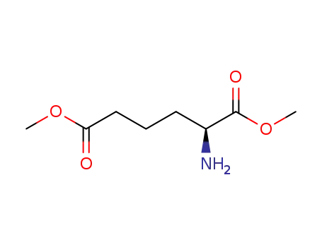 Molecular Structure of 157701-42-3 ((S)-dimethyl 2-aminohexanedioate)