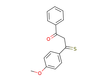 1-Propanone, 3-(4-methoxyphenyl)-1-phenyl-3-thioxo-
