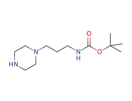 874831-60-4,(3-PIPERAZIN-1-YL-PROPYL)-CARBAMIC ACID TERT-BUTYL ESTER,BUTTPARK 90\06-03;1-(3-N-Boc-propyl)-piperazine;