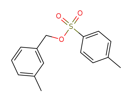 Molecular Structure of 14503-41-4 (Benzenemethanol, 3-methyl-, 4-methylbenzenesulfonate)
