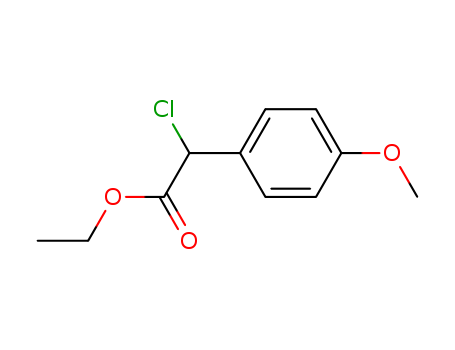 Benzeneacetic acid, a-chloro-4-methoxy-,ethyl ester