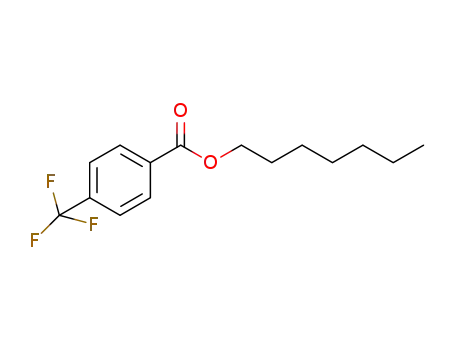 Molecular Structure of 959086-76-1 (heptyl 4-(trifluoromethyl)benzoate)