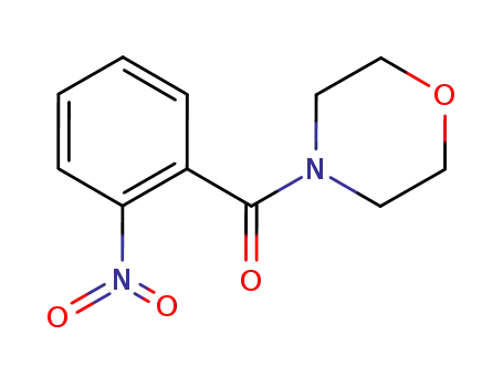 Molecular Structure of 26162-89-0 (MORPHOLINO(2-NITROPHENYL)METHANONE)