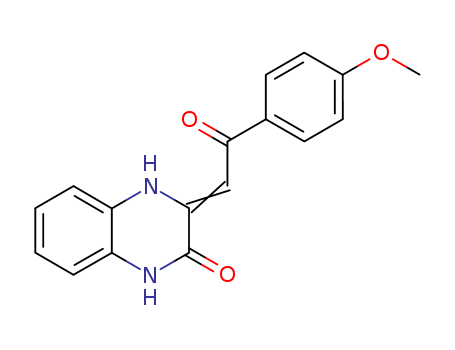 (Z)-3,4-DIHYDRO-3-(2-(4-METHOXYPHENYL)-2-OXOETHYLIDENE)QUINOXALIN-2(1H)-ONECAS