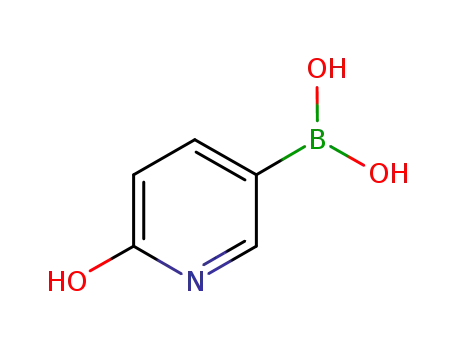 Molecular Structure of 903899-13-8 (6-HYDROXY-3-PYRIDINEBORONIC ACID)