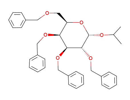 1-O-isopropyl-2,3,4,6-tetra-O-benzyl-α-D-galactopyranose